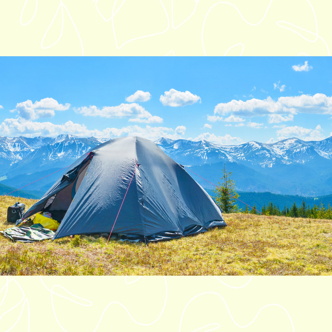 Camping setup for natural bug protection tips