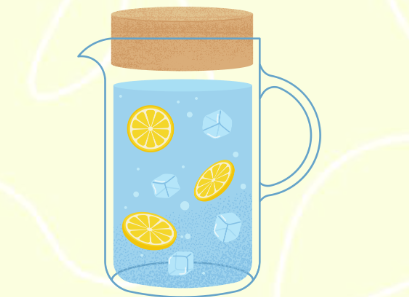 Warm lemon water ritual