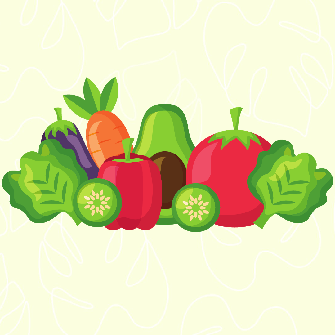 Fresh vegetables for Ayurvedic cooking