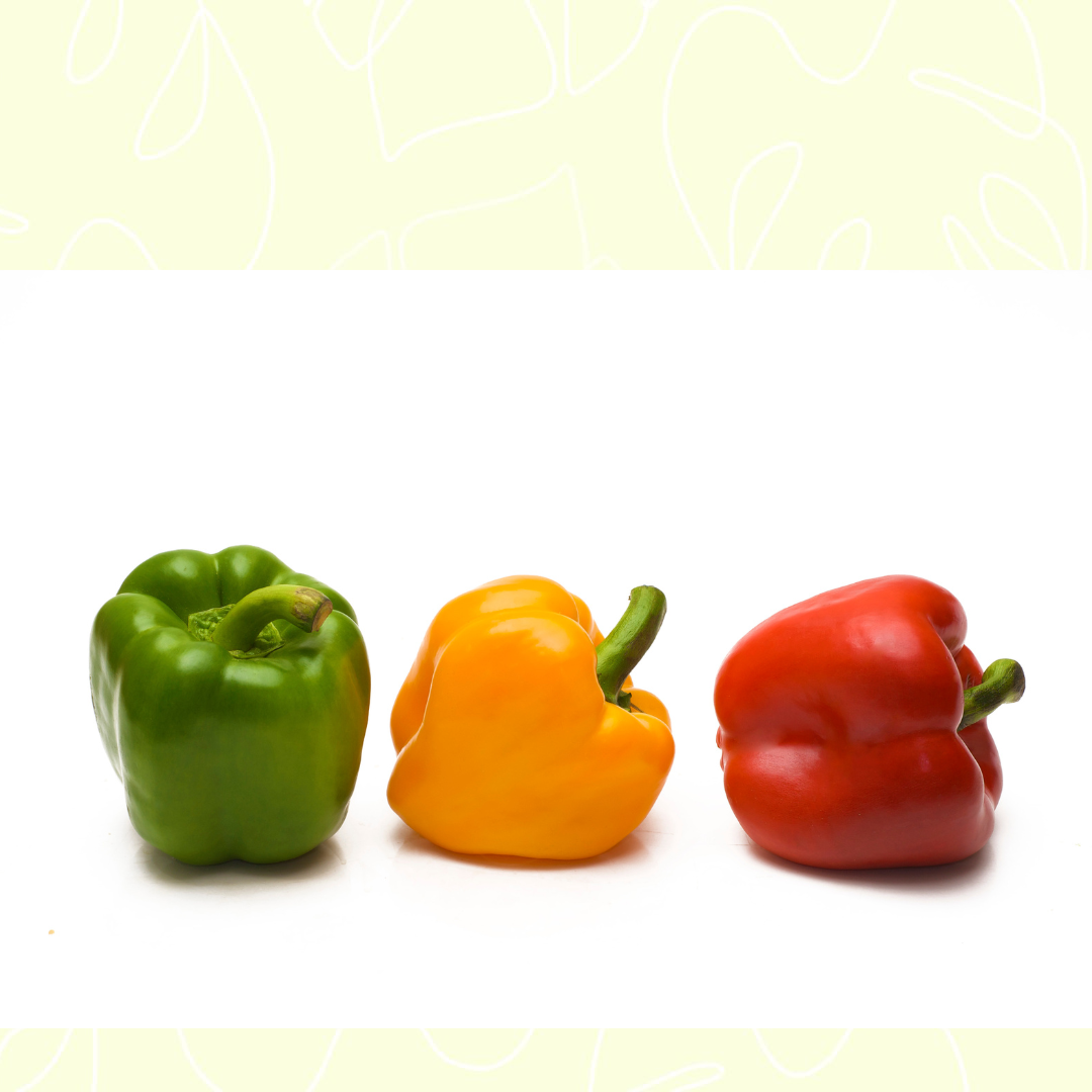 Sweet peppers for healthy hair