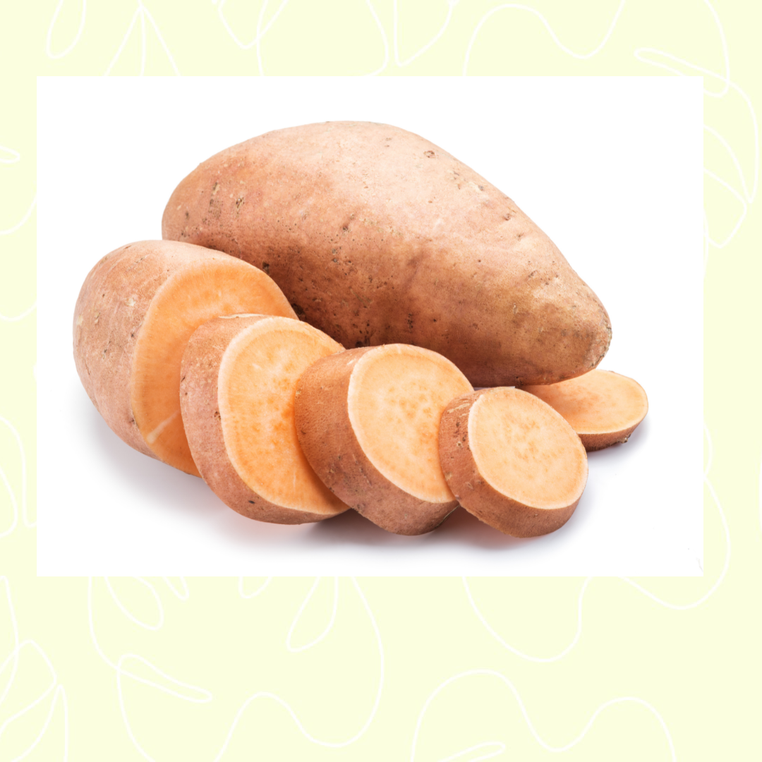 Sweet potato for healthy hair