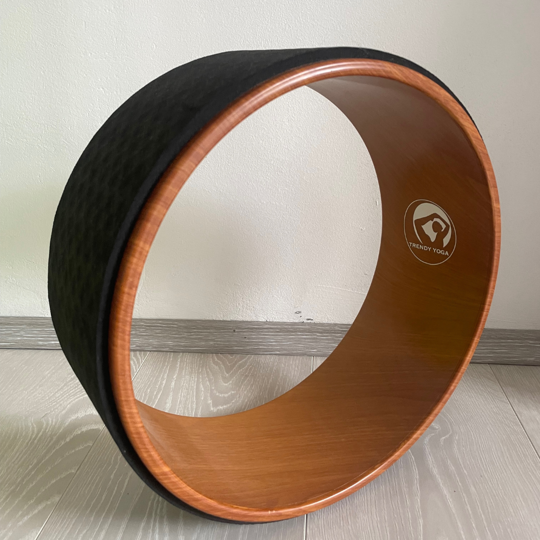 Yoga wheel for backbends and mobility