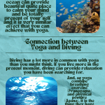 Yoga and Diving